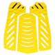 thumbnail image 3 of Almohadillas de tracción para tablas de surf de 3 piezas para Skimboard Longboard Shortboard, tamaño completo, amarillo Cola Almohadilla de tracción de surf, 3 of 8