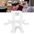 thumbnail image 1 of Support d'Exposition pour Casque VR, Support de Casque VR Portable Facile à Installer Compatible Compatible avec les Objectifs Plastique Robuste pour Rift S pour Vive pour 2 Blanc, 1 of 7