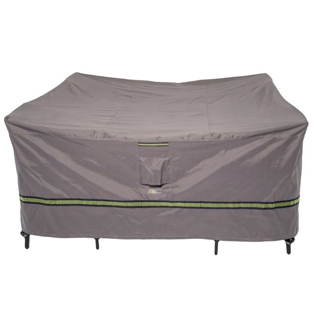 Duck Covers Soteria RainProof 92" Housse de Table et chaises de patio carrée