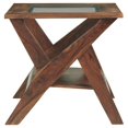 thumbnail image 5 of Home Square Rectangular End Table in Warm Brown Finish - Set of 2, 5 of 7