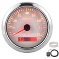thumbnail image 2 of GPS Speedometer 85mm 80MPH Stainless Steel Universal for Cars Boats, 2 of 7