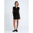 thumbnail image 2 of Scoop Women's and Women's Plus Double Waistband Skirt, Sizes XS-4X, 2 of 5