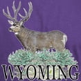 thumbnail image 3 of CafePress - Wyoming Buck Dark T Shirt - Men's Classic Graphic Cotton T-Shirt, 3 of 4
