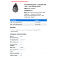 thumbnail image 2 of Power Steering Pump - Compatible with 1988 - 1989 Chevy K3500, 2 of 2