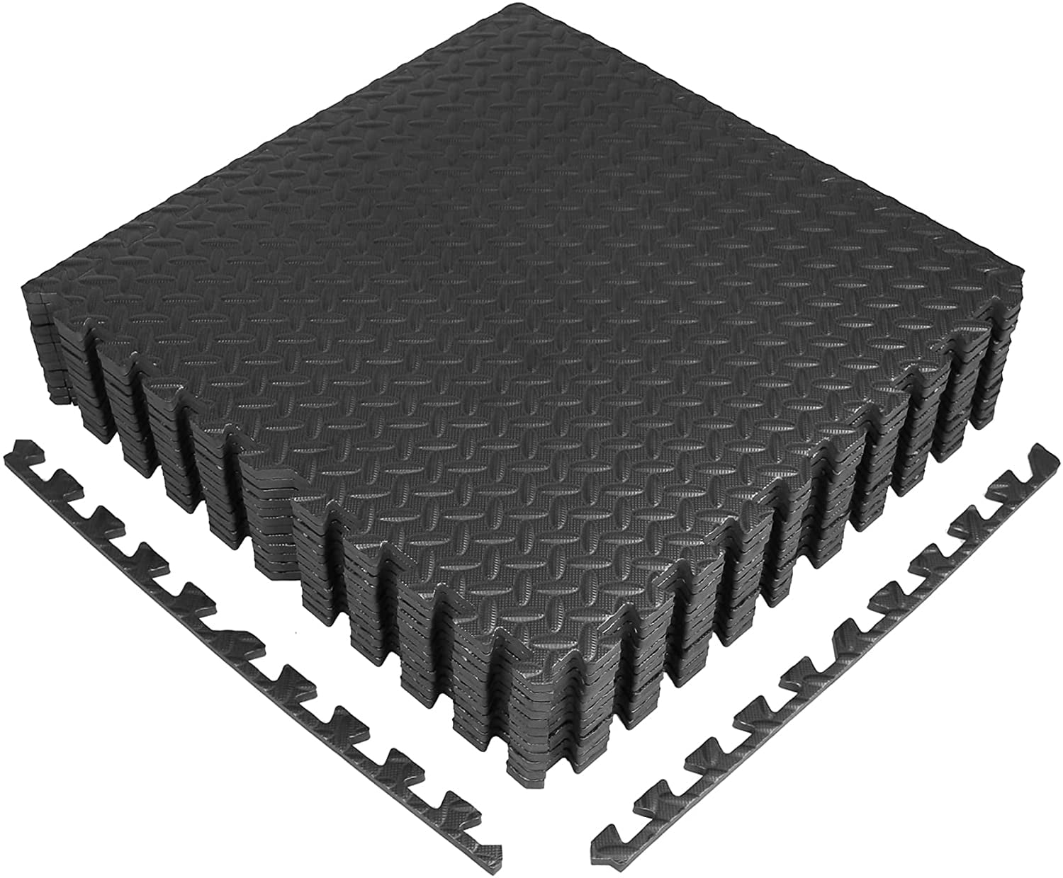 TDCHINGES Foam Flooring Tiles, Home Gym Mat 24 inch x 24", 12 Pack