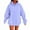 Purple, variant on Razzly Women's Solid Color Drop Shoulder Hoodie With Pockets Comfortable And Stylish Sweatshirt Top Thick Sweatshirts Women Front Zip Hoodie Women Zip up Hoodie Women Yoga Hoodie Pullover(Wine,5XL)