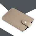 thumbnail image 4 of Cartera Macarena Minimalista Gris de Cuero PU, 4 of 7