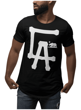 Los Angeles Dodgers LA logo Distressed Vintage T-shirt 6 Sizes S-3XL!!