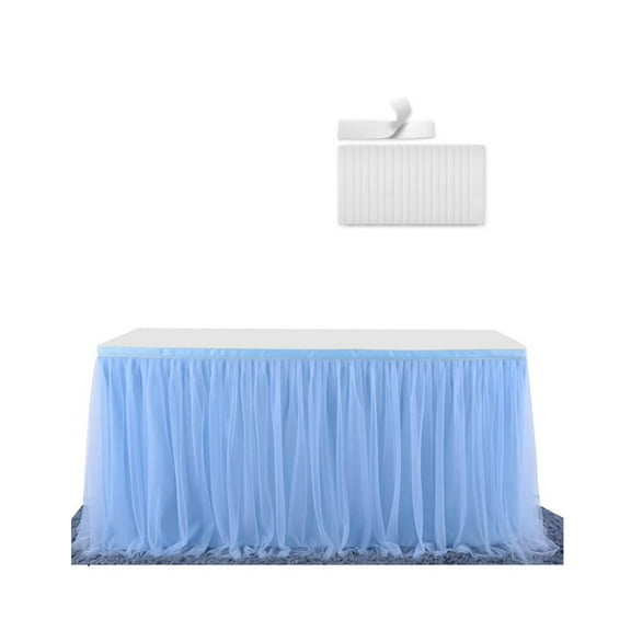 Naturalour Wedding Table Skirt Party Home Decor Table Skirt Wedding Party Tableware Cloth Baby Shower Birthday Banquet Party