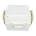 thumbnail image 4 of Bio Tek White Paper Slider Box - 2 1/2" x 2 1/2" x 2" - 100 count box, 4 of 10