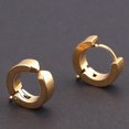 thumbnail image 4 of Minimal Hoop Earrings Small Earrings Piercing Jewelry Small Hoop Earrings--2--Black--Product code 69140 2 Black, 4 of 4