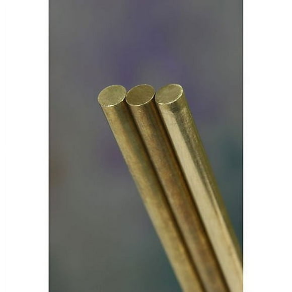 K & S ENGINEERING 1163 SOLID BRASS ROD 5/32 X 36IN