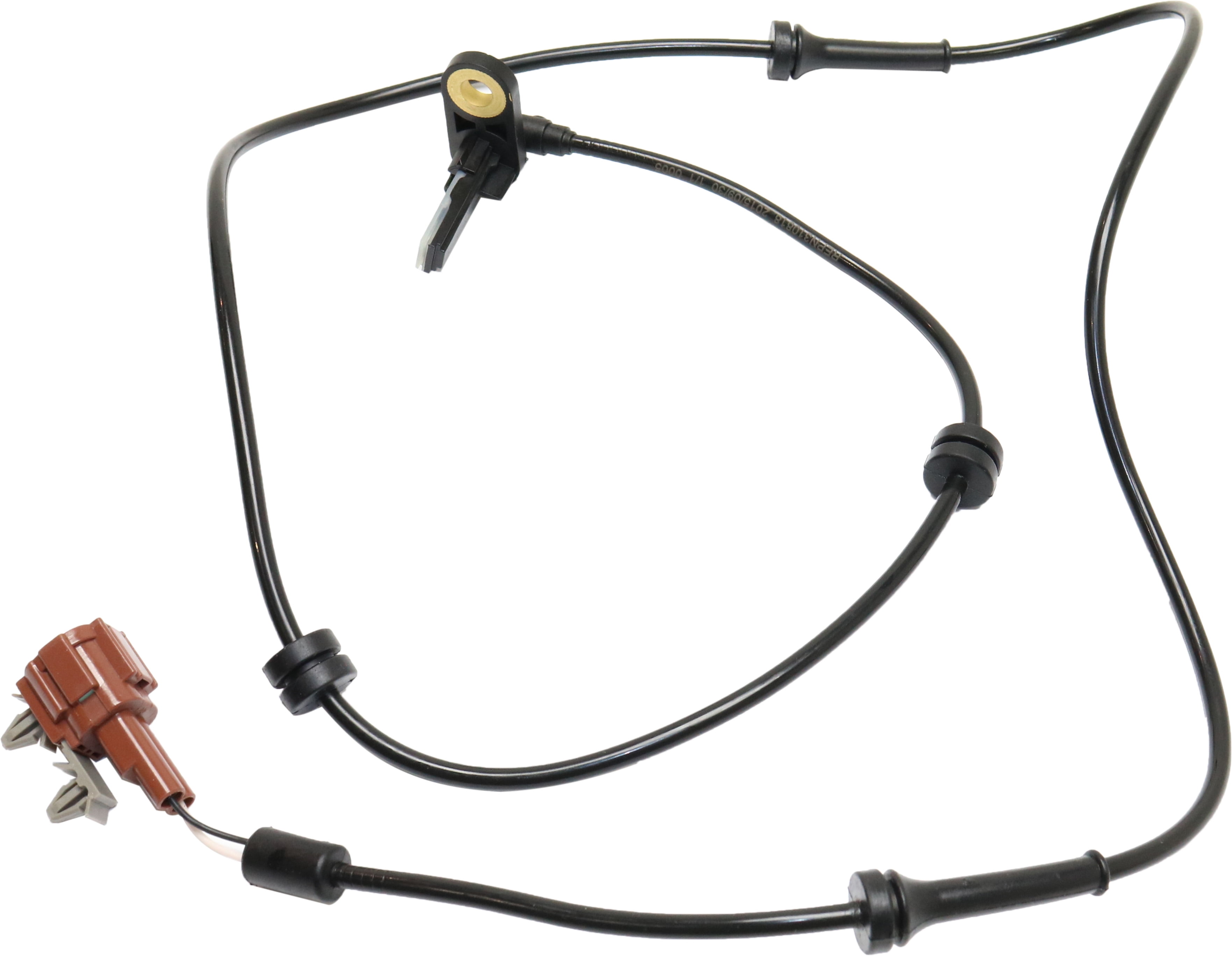 ABS Speed Sensor Compatible with 2004-2011 Nissan Titan Rear, Driver Side 8 Cyl 5.6L Female Connector Blade type 2-Prong Terminal