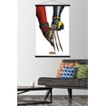 thumbnail image 2 of Marvel Deadpool & Wolverine - Claws Teaser One Sheet Wall Poster with Magnetic Frame, 22.375" x 34", 2 of 4