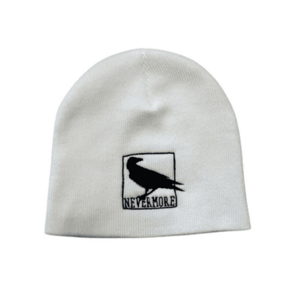 Beanie Hat Embroidered Raven Design Beanie Hat Winter Hat Skull Cap Hats