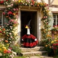 thumbnail image 5 of Porch Goose Outfits Cute Funny Outdoor White Goose Clothing Set With Dress Hat Clothes Fit for Lawn Yard Patio Decoration, 5 of 6
