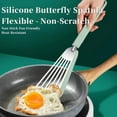 thumbnail image 7 of Silicone Slotted Spatula Turner for Cooking – Heat Resistant Nonstick Flexible Soft Grip Handle Perfect for Frying Sautéing Baking, 7 of 7