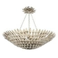thumbnail image 2 of Crystorama 519-SA Broche Chandeliers 30in Antique Silver Wrought Iron 8-light, 2 of 2