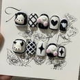 thumbnail image 1 of Sanrios Pochacco-Parche de uñas hecho a mano para niñas, muñecos de dibujos animados de Hello Kitty, Parche de uñas tridimensional de Anime Kawaii, juguetes de regalo, 1 of 2