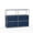 Blue-2, variant on Innovaze 4-Door Modular Metal Sideboard with Open Shelf, Modern Twin-Row Grid Cabinet for Dining or Living Room, Office, White