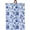 Blue and White, variant on Cactus Floral Blanket Lightweight Blankets Gifts for Adults Flannel Throw with Southwestern Desert Botanical Illustration Printed for Sofa, Bed, Travel, Camping, Decor Throws 60x50 Inch