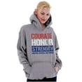 thumbnail image 3 of US Air Force Courage Honor Strength Hoodie Sweatshirt Women Men Brisco Brands S, 3 of 6