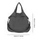 thumbnail image 4 of Bolso informal para mujer con correa ajustable, bolso escolar ligero para el trabajo (gris), 4 of 8