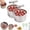 Silver, variant on Stainless Steel Meatball Maker Tool, Meatball Press, Manual Push Press Meat Tenderiser Making Mould, Easy Release Meatball Mold Press, Kitchen Gadget for Uniform Meatball Shaping(6 holes)
