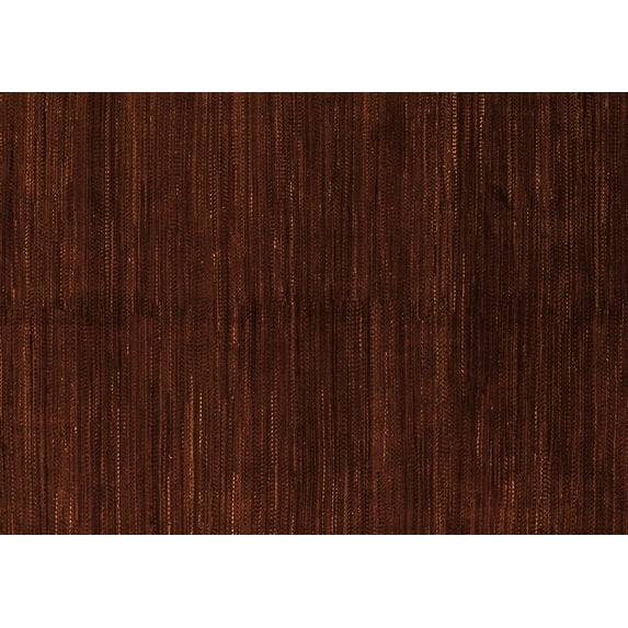 Ahgly Company Indoor Rectangle Abstract Orange Modern Area Rugs, 8' x 10'