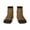 2 Black-1, variant on Candy Corn Print Adult Socks, Crew Moisture-wicking Socks, Unisex Cushion Crew Socks,Casual Sports Ankle Socks