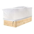 thumbnail image 1 of 1 Pce Couvre-Plantes Protection contre le Gel Rectangulaire pour l'Hiver Blanc, 1 of 7