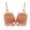 Brown, variant on snilers Floral Lace Bralette for Women Seamless Push Up Soft No Underwire Crop Breathable Cami Backless Underwear