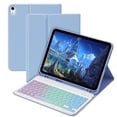 thumbnail image 1 of Funda Teclado GOKOCO para iPad A16 11ª Generación 11 pulgadas 2025, 10ª Generación 10.9 pulgadas 2022, Funda Teclado Inalámbrico Blackit con Soporte para Lápiz para iPad 10/11ª Generación - Azul, 1 of 7