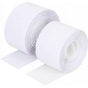 Hook and Loop Strip 2in x 10ft Mounting Tape Roll Interlocking Tape Fastener Carpet Tape Roll with Self Adhesion Tape White