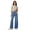 Light Blue, variant on Jeans for Women High Waisted Pull on Baggy Jeans Straight Casual Denim Pants with Pockets Gray L