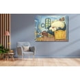 thumbnail image 2 of Munchlax Snorlax Van Gogh Inspired Pokemon Anime poster Wall Art Decor 12x18 UNFRAMED, 2 of 3
