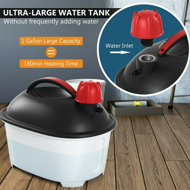 Gymax 1500W Wallpaper Steamer Chemical free Wallpaper Removal w 1 Gallon Reservoir