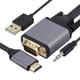 thumbnail image 5 of Cable convertidor de audio y video HD 1080P compatible con HDMI a VGA para monitor de proyector, 5 of 7