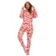 thumbnail image 1 of Mono de invierno ajustado para mujer, traje de una pieza de felpa para adulto, pijama cómodo para mujer Fridja  nalpqowj49563, 1 of 9