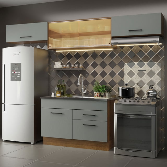 Cocina Integral Completa Modular Madesa Agata 280cm MG 01