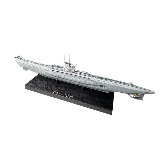 arctrm 1/350 Scale Submarine Model Simulation Ship Model Desktop Decor Educational with U47