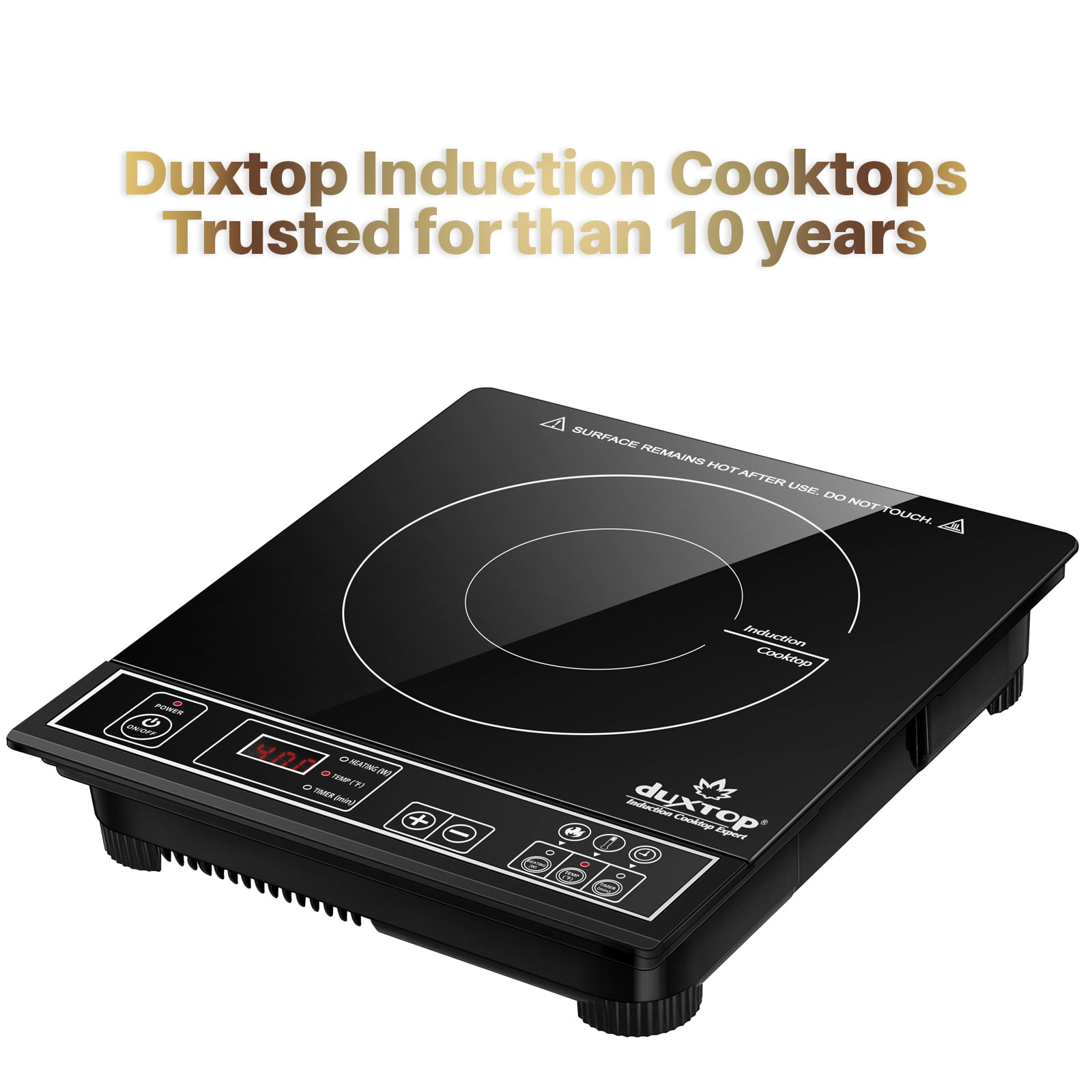  Duxtop Portable Induction Cooktop, Silver 9600LS/BT