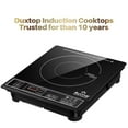 thumbnail image 6 of Duxtop 1800W Portable Induction Cooktop Countertop Burner, Silver 8120MC/BT-180G3, 6 of 9