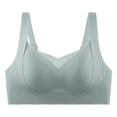 thumbnail image 2 of Women's Comfortable Sexy And Traceless Chest Gathered Without Rings Soft Support Collar Closure Anti Drop Bra, 2 of 4