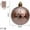 D, variant on Leodye 6PCS Vintage Christmas Ornaments Balls Rustic Decorative Hanging Ornaments Plastic Farmhouse Distressed Xmas Balls for Antique Traditional Style Christmas Tree Decorations