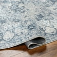 thumbnail image 6 of Hauteloom Ankti Living Room, Bedroom Machine Washable Area Rug - Blue, Ivory, Gray - 2' x 3', 6 of 9
