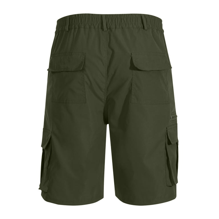 Hurxie Deals Basketball Shorts Men Army Green Mens Shorts Cargo