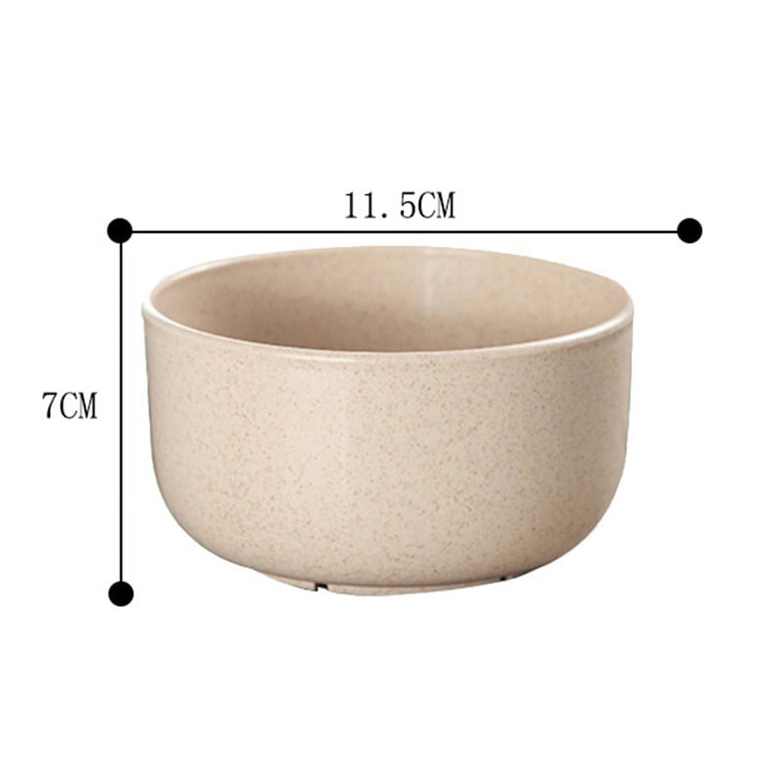 SIHKO Wheat Straw Cereal Bowls with Lids, Microwavable Bowls with Lids,  Storage and Serving Bowls with Lids, Small Mixing Bowls for Kitchen, Salad  and