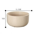 thumbnail image 3 of Lnkoo Sets 4 Unbreakable Cereal Bowls 24 oz Wheat Straw Fiber Lightweight Bowl, Dishwasher & Microwave Safe for Rice, Soup Bowls, 3 of 9