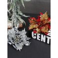 thumbnail image 2 of artificiales de Pascua para decoración de Navidad, adornos de árbol de Navidad para Navidad, Año Nuevo(Rojo y negro)(), 2 of 4